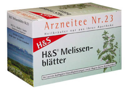 H&S Melissenbltter Filterbeutel